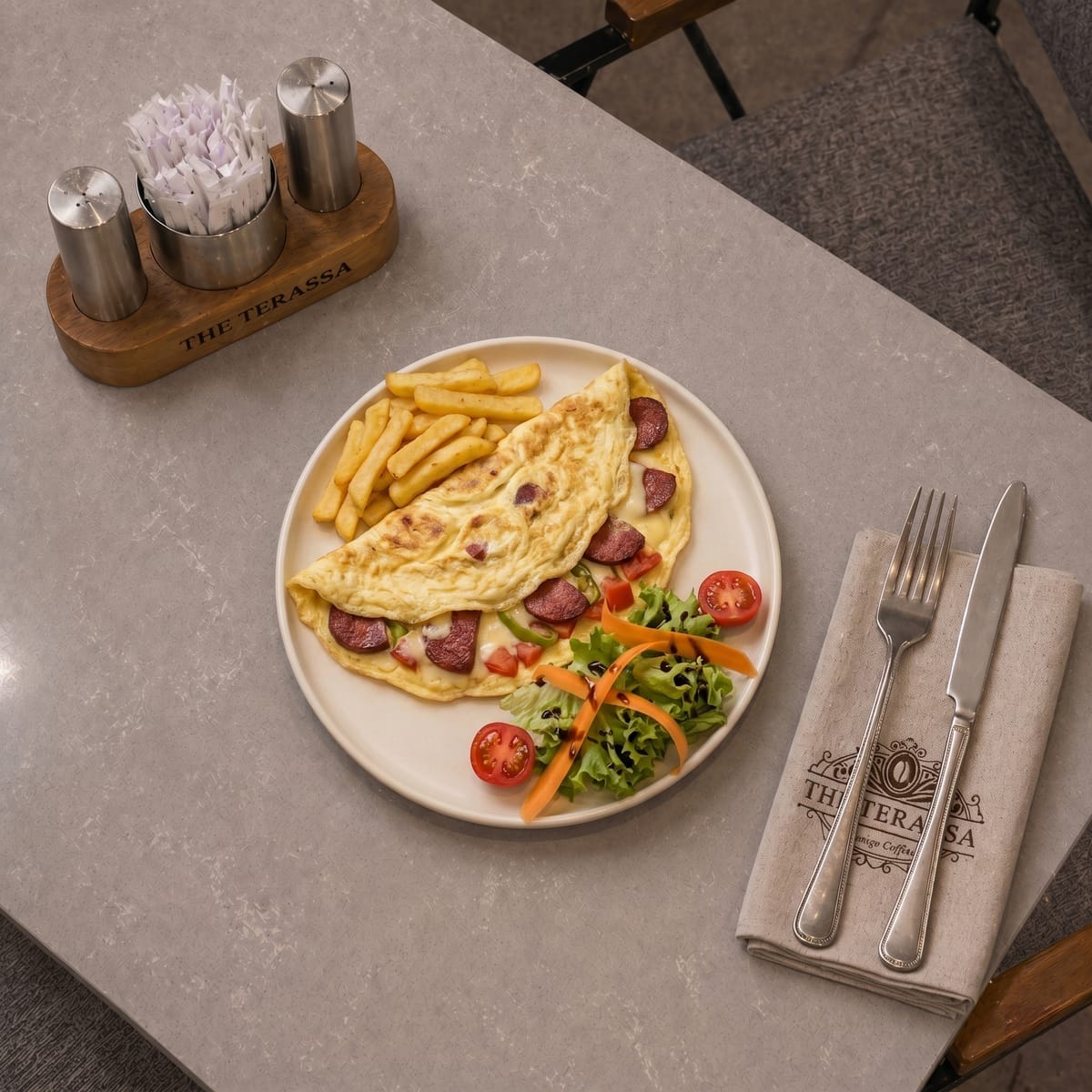 Karışık Omlet
