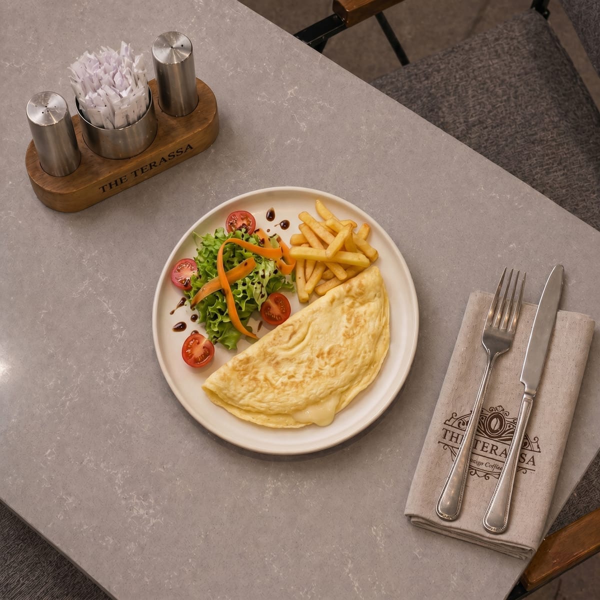 Kaşarlı Omlet